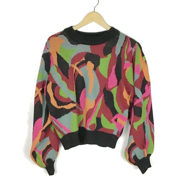 FARM RIO The Multicolor Dance Knit Sweater - Picture 5 of 15